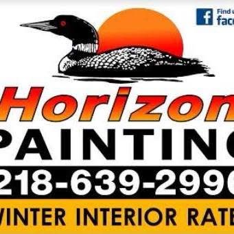 Horizon Painting winter interior rates sign